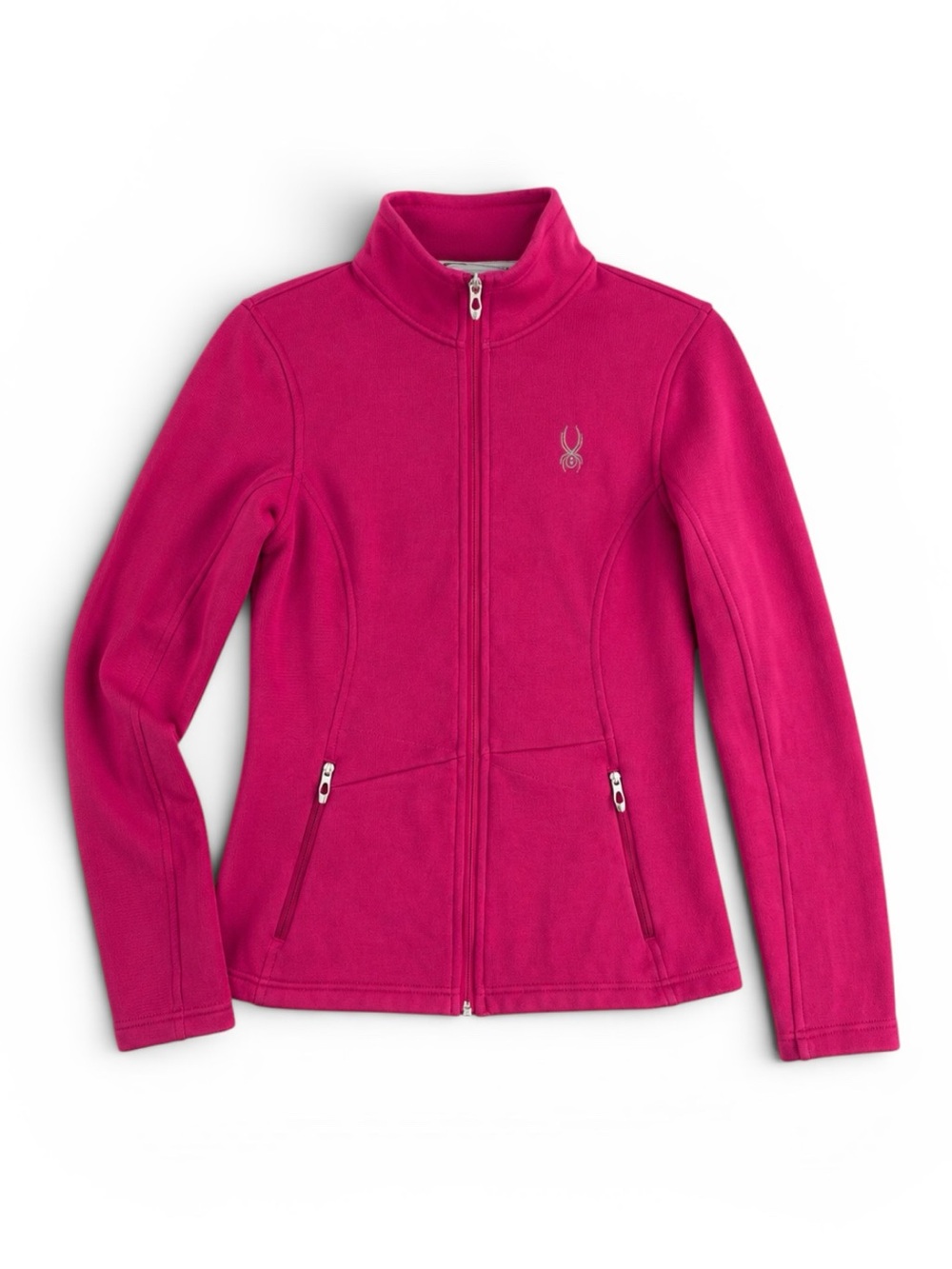 Spyder Core Sweater Fleece Lined Jacket Warm Outdoor Ski Layer Cozy Pink Medium